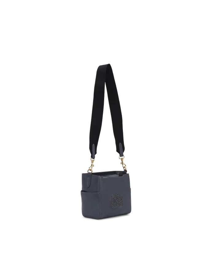 Lottusse Sac Cubique Dakota Bleu Marine