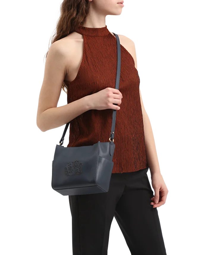 lottusse Sac cubique Dakota Bleu Marine