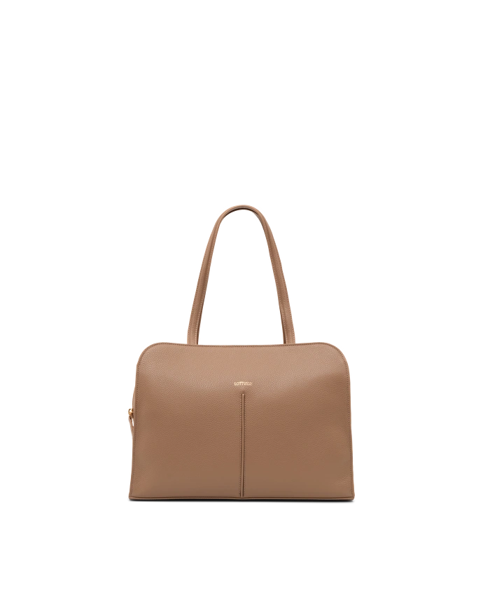 Lottusse Sac Shopper Talaia Cuir De Veau Naturel