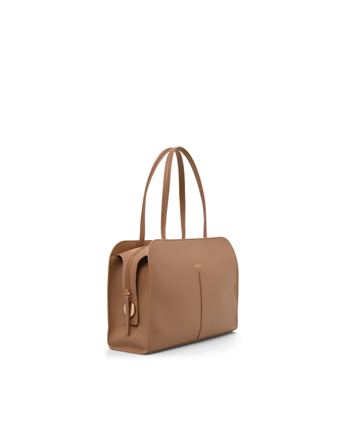 Lottusse Sac Shopper Talaia Cuir De Veau Naturel