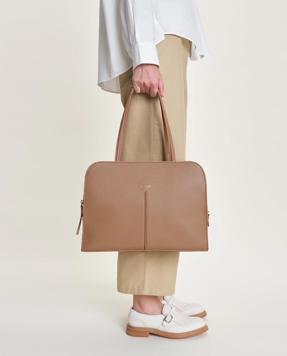 lottusse Sac Shopper Talaia Cuir de Veau Naturel