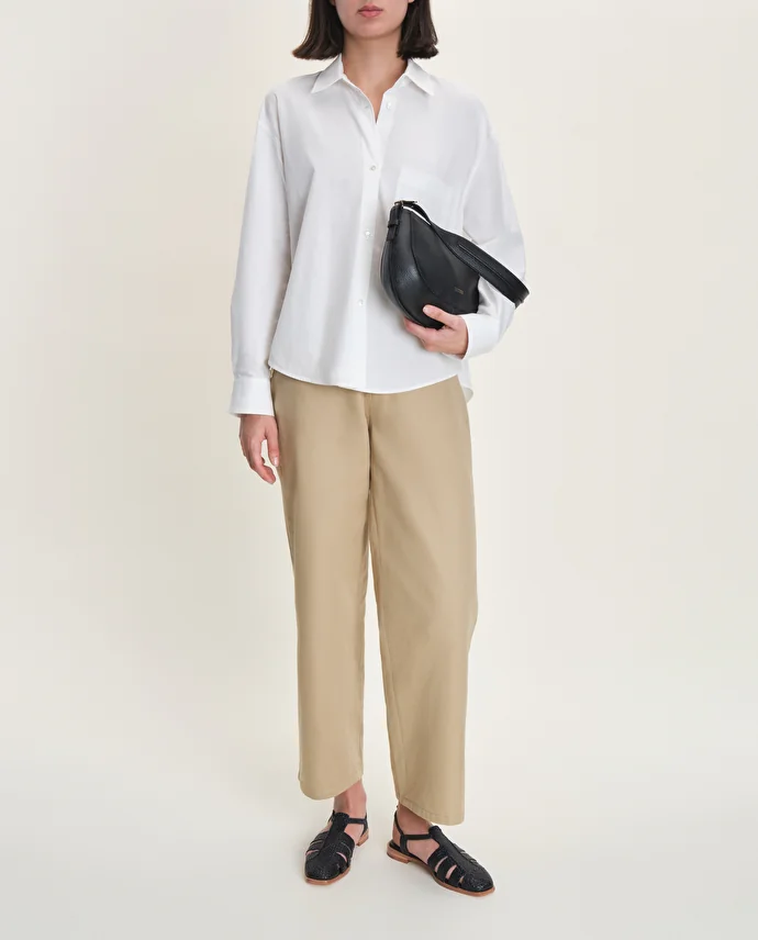 Lottusse Sandales Summer Cuir De Chèvre Noire