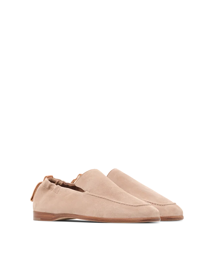 Lottusse Slippers Goya Cuir D'Agneau Taupe