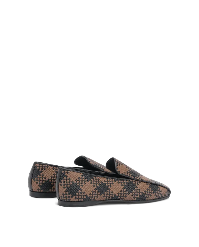 Lottusse Slippers Picnic Peau De Chèvre Multicolor