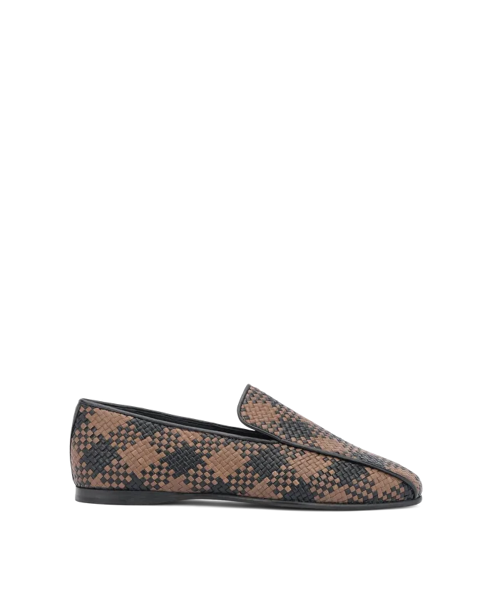 lottusse Slippers Picnic peau de chèvre Multicolor