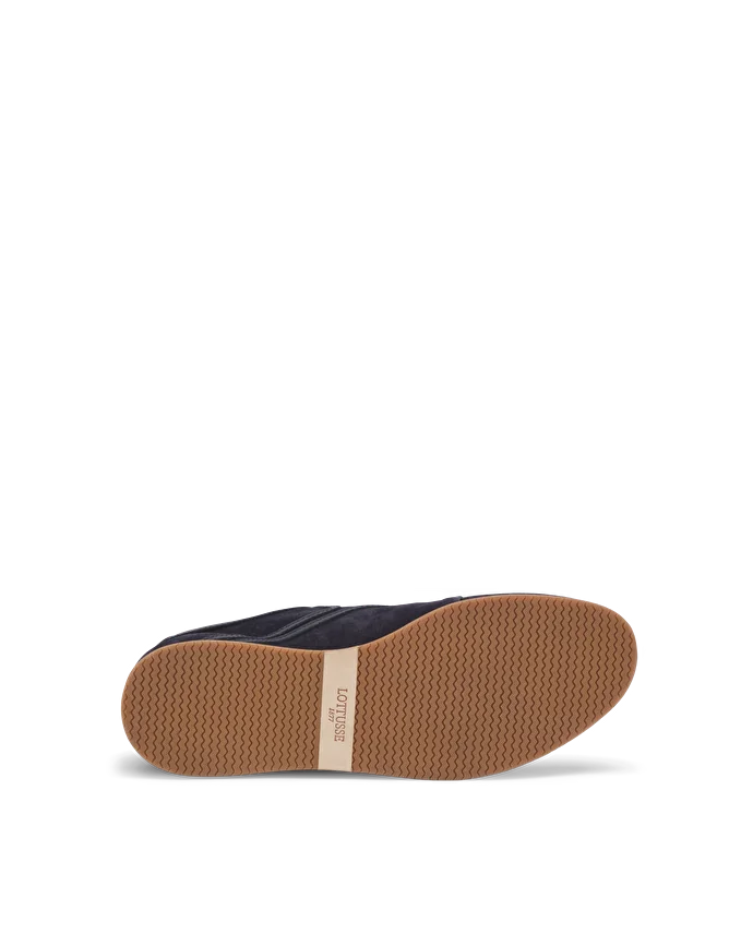 Lottusse Sneakers à Lacets Bleu Marine Mancor