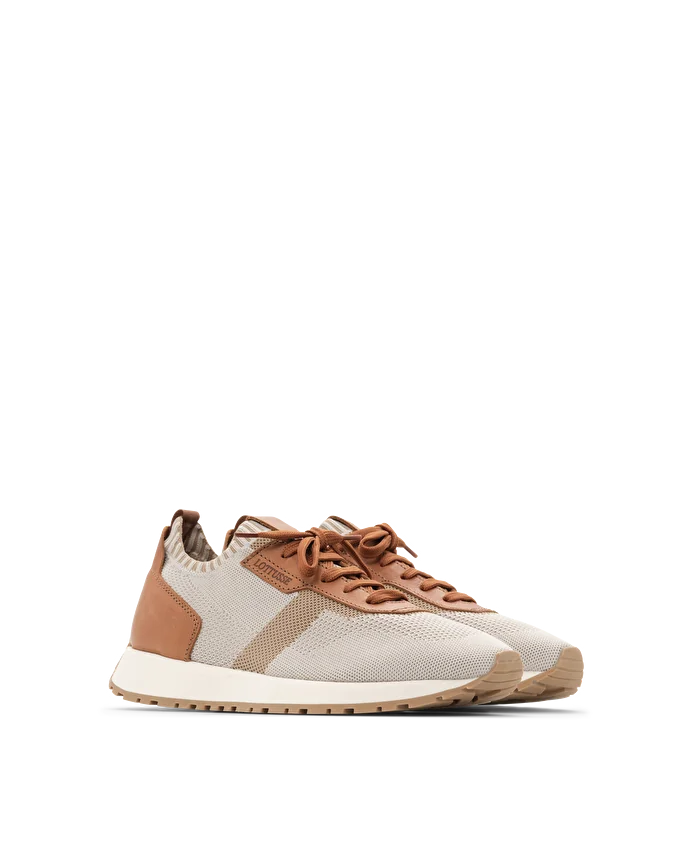 Lottusse Sneakers Dianne Textile Marron