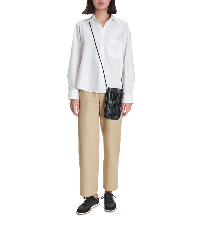 Lottusse Sneakers En Cuir De Chèvre Doux Noir