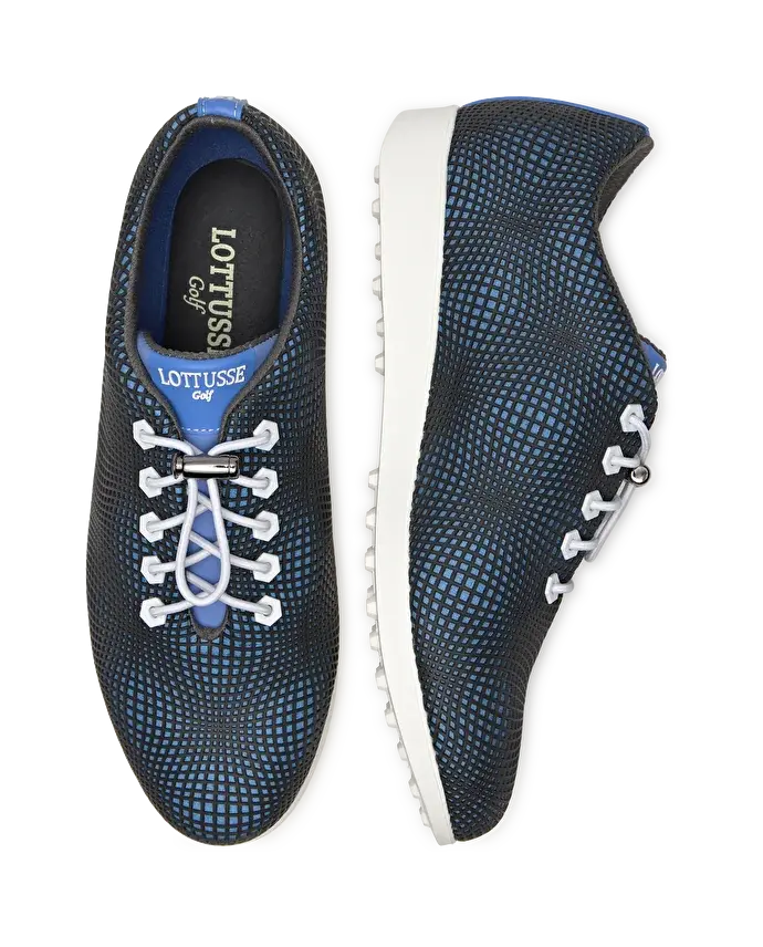 Lottusse Sneakers Mercure Cuir Bleu Marine