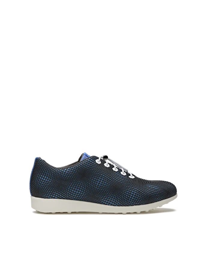 lottusse Sneakers Mercure Cuir Bleu Marine