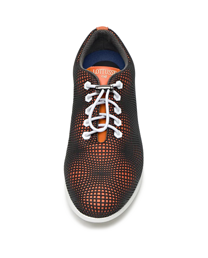 Lottusse Sneakers Mercure Cuir Orange