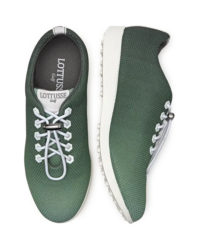 Lottusse Sneakers Mercure Cuir Vert