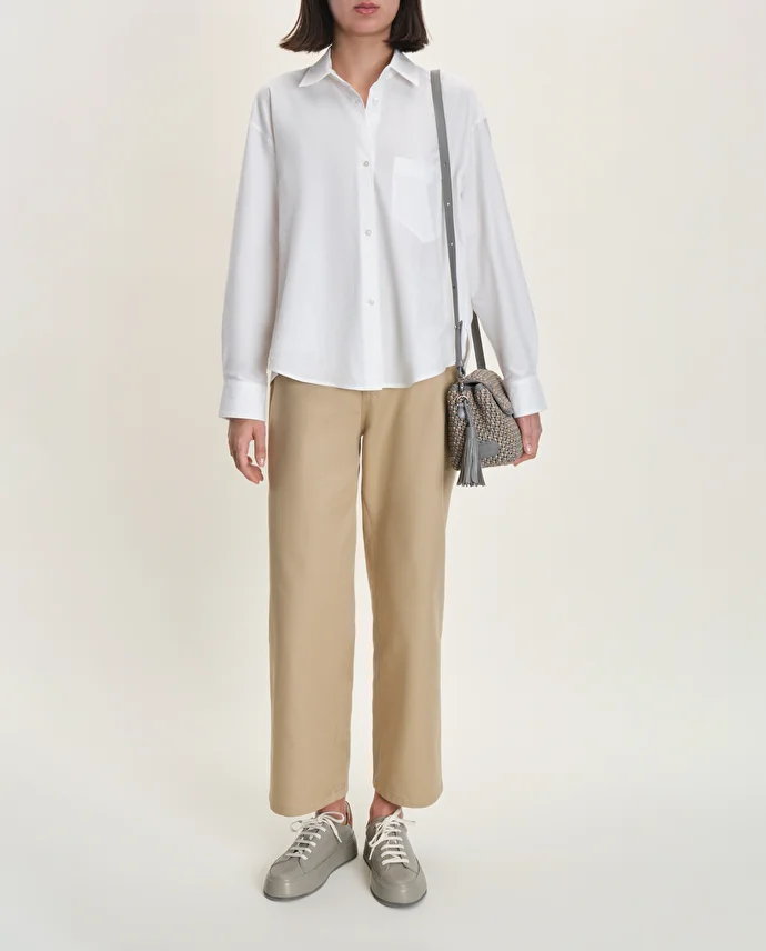 Lottusse Sneakers Puket Cuir D'Agneau Gris