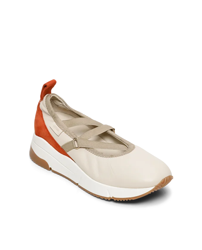 lottusse Sneakers slip-on Diana Blanc Cassé
