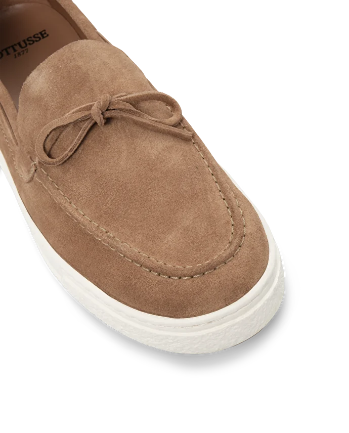 Lottusse Sneakers Torino Cuir De Veau Marron