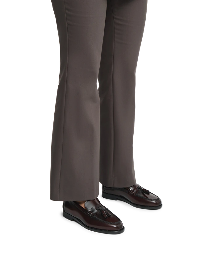 lottusse Mocassins à glands Chris en cuir de Veau Bordeaux