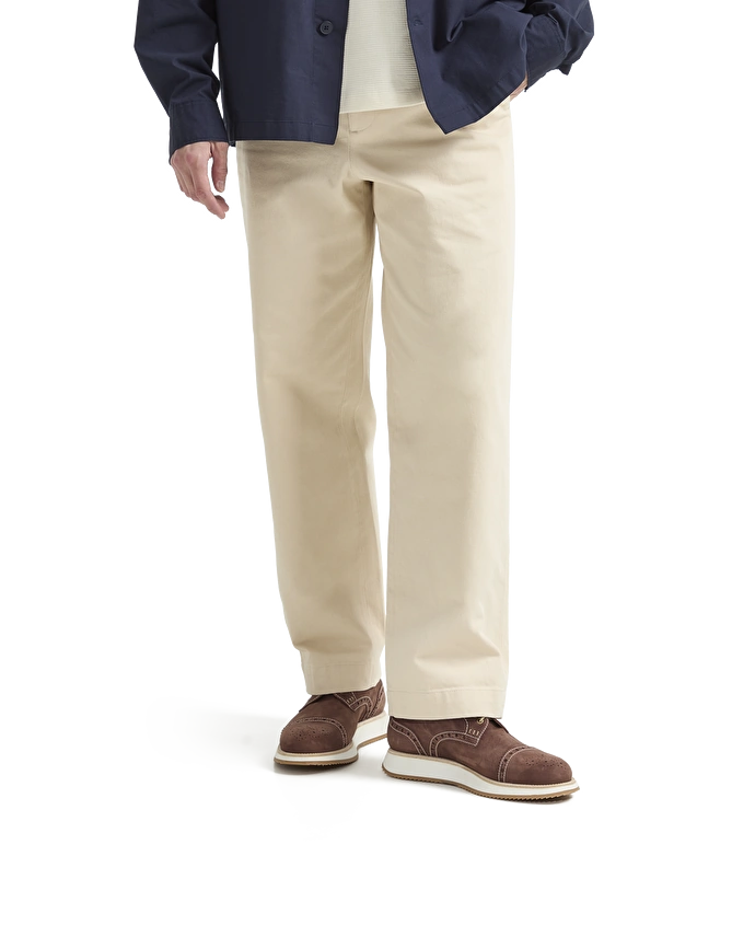 Lottusse Oxford Sneakers En Veau Suédé Nubuck Marron