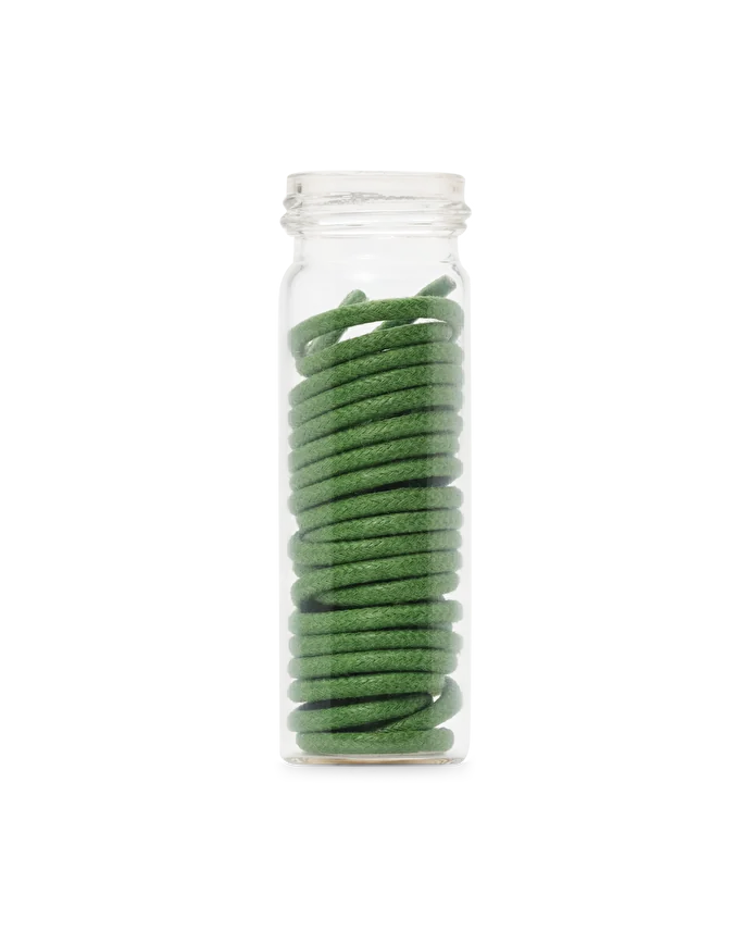 lottusse Pot en verre avec cordon ciré figue de 80 cm