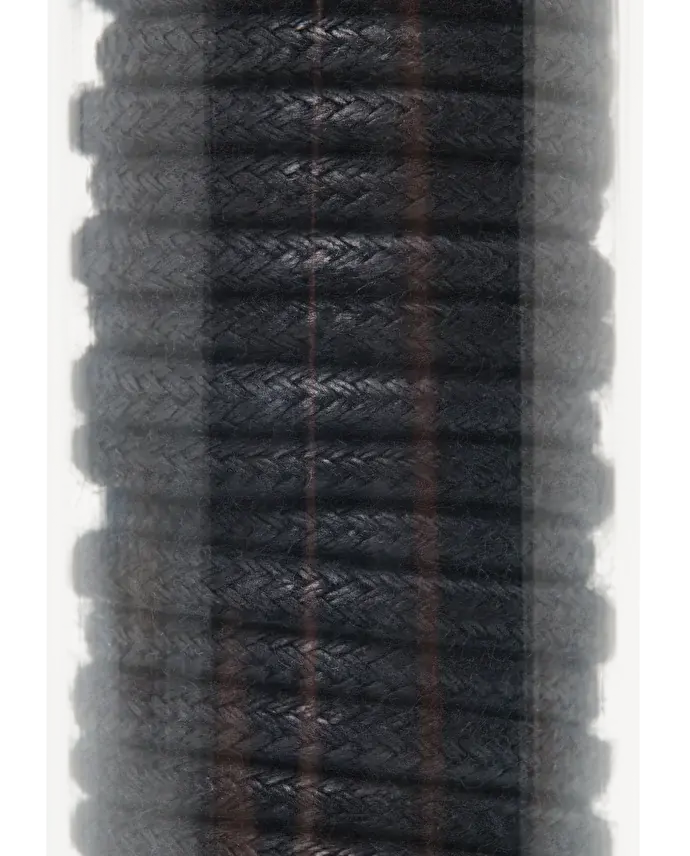 Lottusse Pot En Verre Avec Cordon Ciré Marine De 80 Cm