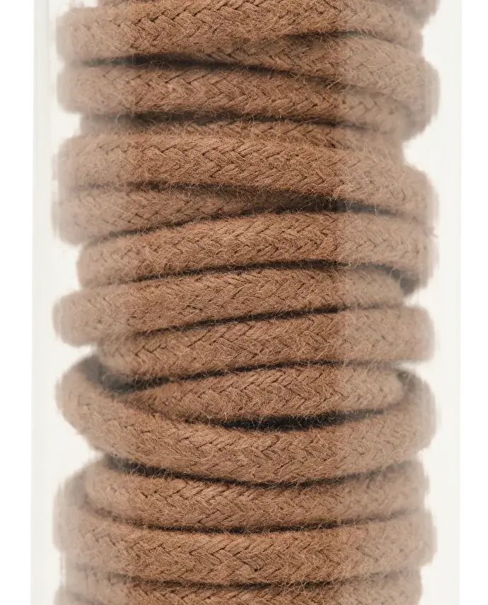 Lottusse Pot En Verre Avec Cordon Ciré Stone De 80 Cm