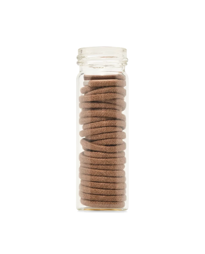 lottusse Pot en verre avec cordon ciré stone de 80 cm