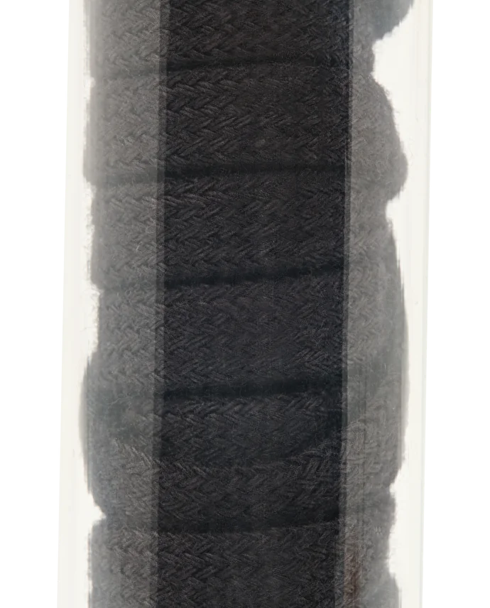 Lottusse Pot En Verre Avec Cordon Plat En Polyester 110 Cm