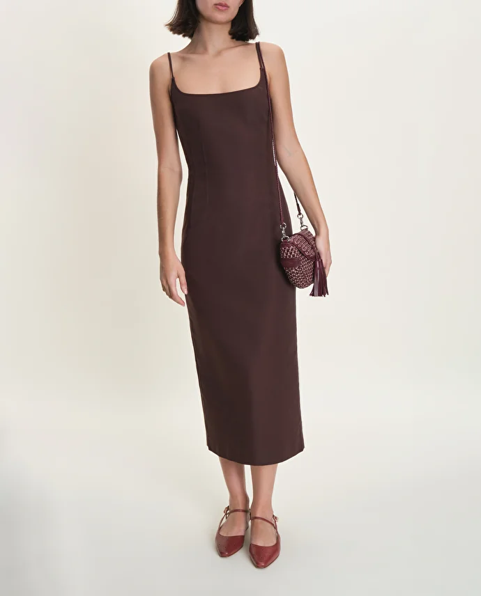 Lottusse Slingbacks Smithson Cuir De Veau Bourgogne