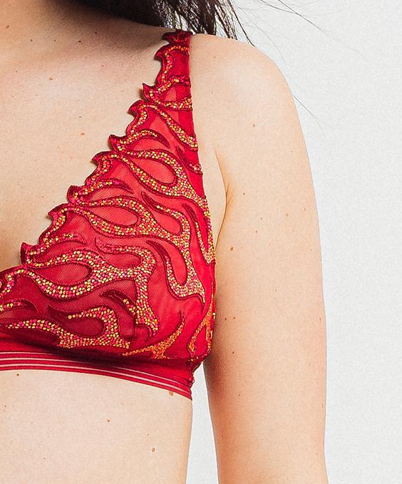 Louisa Bracq Burning Love - Soutien-gorge - Sans Armatures