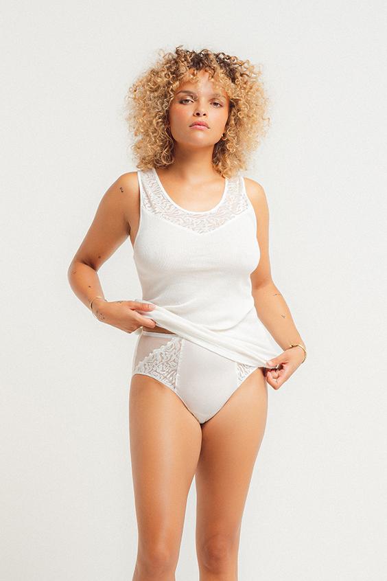 Louisa Bracq Electric Waves - Top - Sans Manches Col Rond