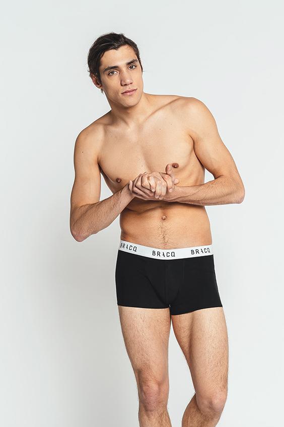 Louisa Bracq Black Basic Range - Boxer Court