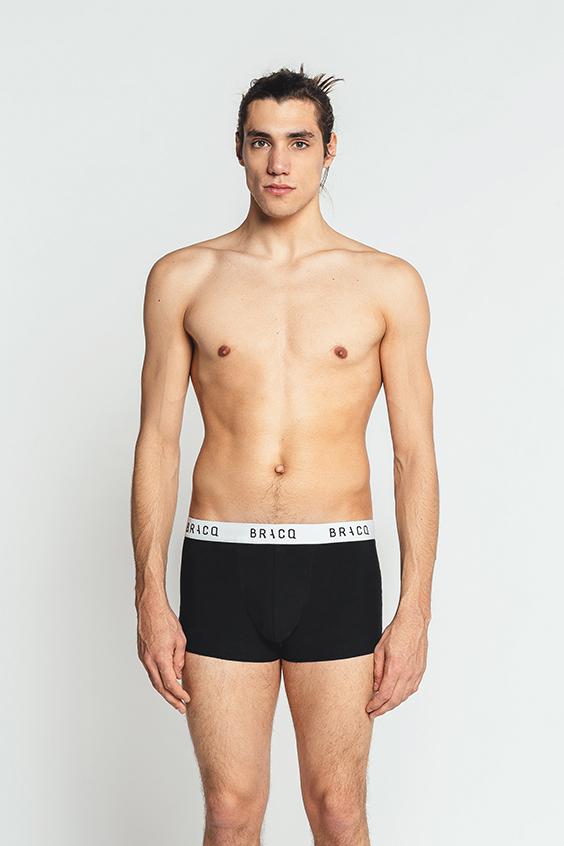 louisa bracq Black Basic Range - Boxer court