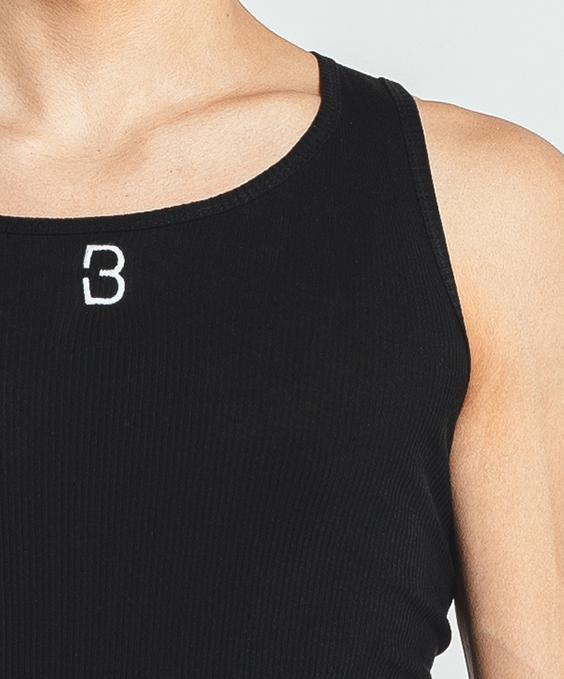 Louisa Bracq Black Basic Range - Débardeur