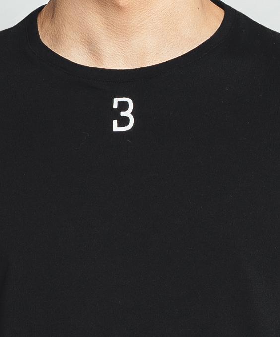 Louisa Bracq Black Basic Range - T-shirt Col Rond