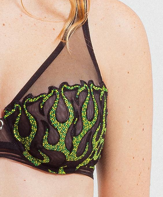 Louisa Bracq Burning Love - Soutien-gorge - Foulard