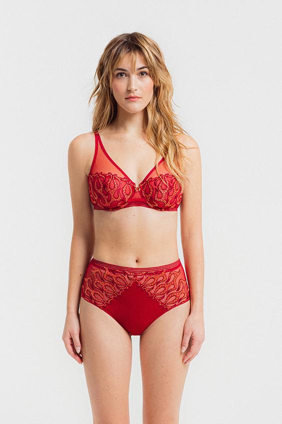 Louisa Bracq Burning Love - Soutien-gorge - Foulard