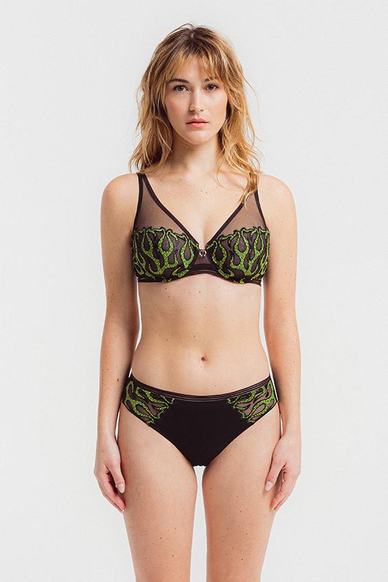 louisa bracq Burning love - Soutien-gorge - Foulard