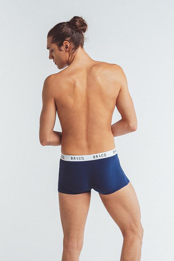 Louisa Bracq Navy Basic Range - Boxer Court
