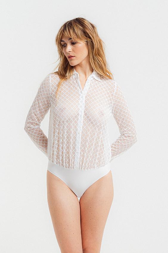 louisa bracq Paco - Body chemisier