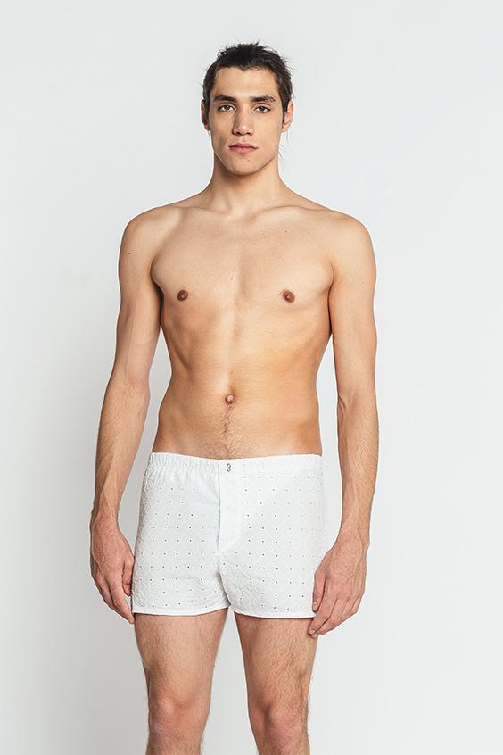 louisa bracq Paco - Caleçon - Blanc