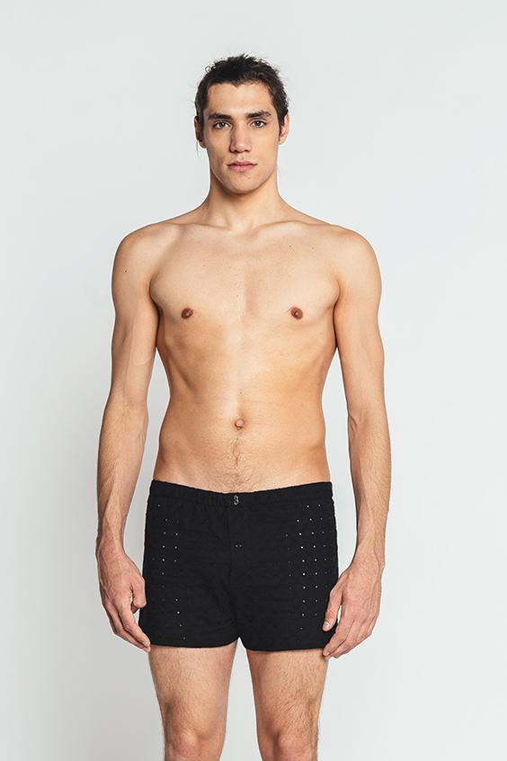 louisa bracq Paco - Caleçon - Noir