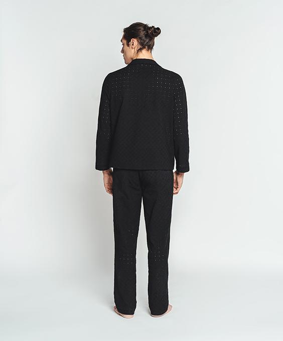 Louisa Bracq Paco - Veste De Pyjama - Noir