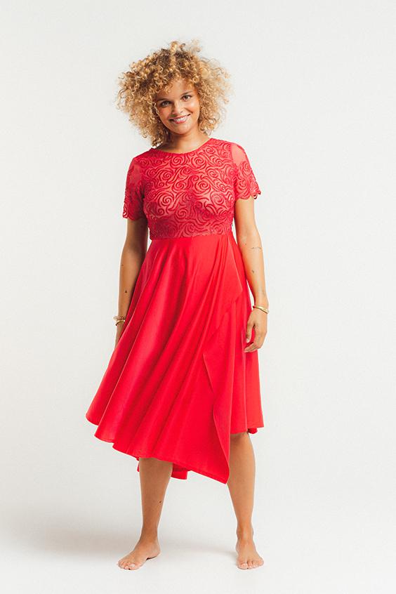 louisa bracq Tribal - Robe