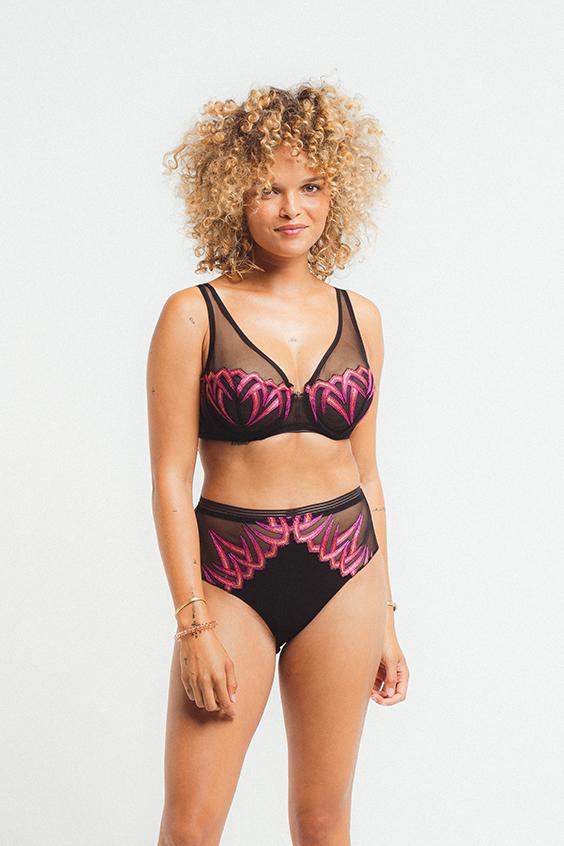 Louisa Bracq VIRTUAL SUNSET - Soutien-gorge - Foulard