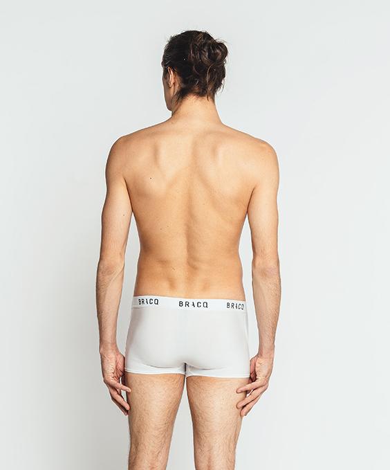 Louisa Bracq White Basic Range - Boxer Court