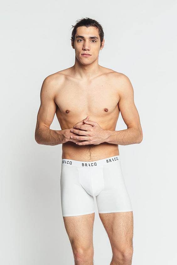 louisa bracq White Basic Range - Boxer long