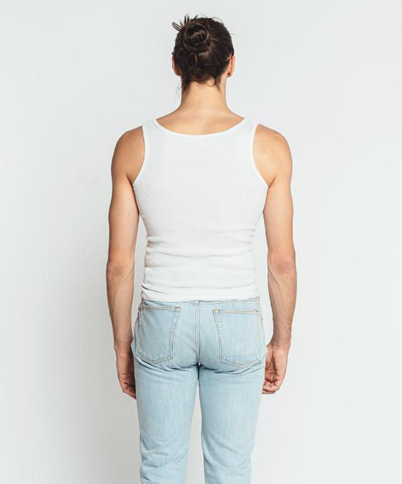 Louisa Bracq White Basic Range - Débardeur