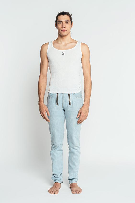 louisa bracq White Basic Range - Débardeur