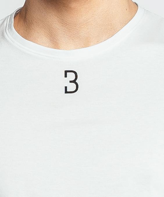 Louisa Bracq White Basic Range - T-shirt Col Rond