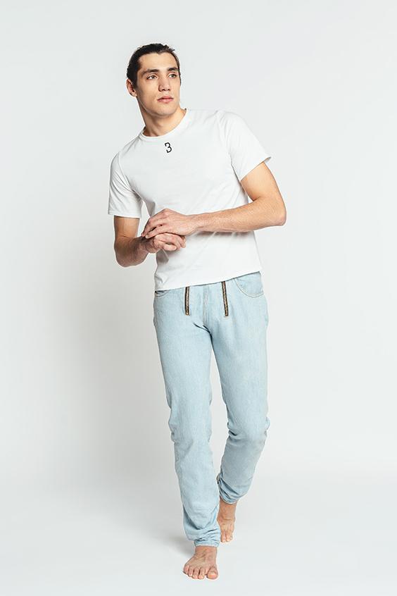 louisa bracq White Basic Range - T-shirt col rond