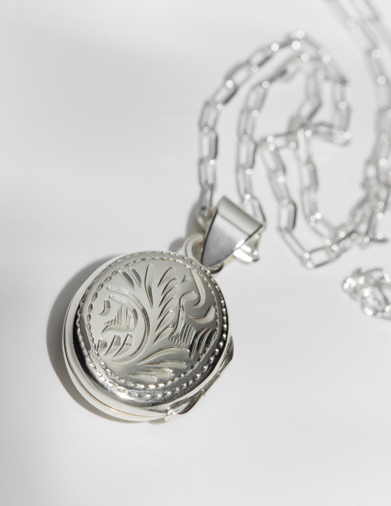 Louise Damas ANNA - MEDAILLON ARGENT